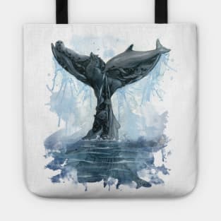 Whale Tail Tote