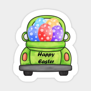 Happy Easter Egg Magnet