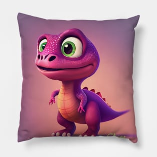 Baby Dinosaur Dino Bambino - Oliver Pillow