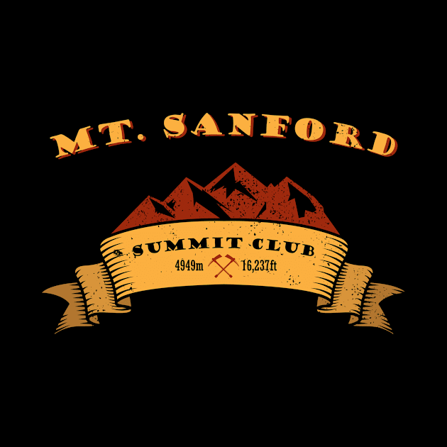 Mt. Sanford Summit Club Mount Mountaineer Gift by Dolde08