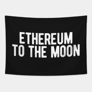 Ethereum to the Moon Tapestry