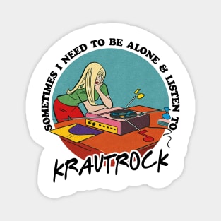 Krautrock - Obsessive Music Fan Gift Magnet