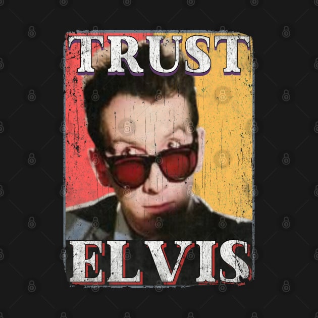 Elvis Costello Vintage 1954 // My Aim is True Original FAn Design Artwork by A Design for Life