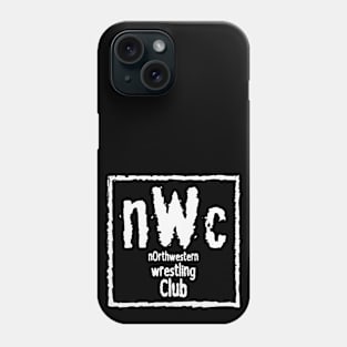 NWC NWC Northwestern Wrestling Club WHITE SQUARE Phone Case