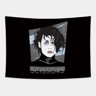 Nagel Scissorhands Tapestry