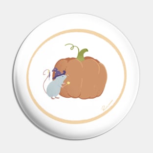 Little Rat Wizard’s Pumpkin Pin