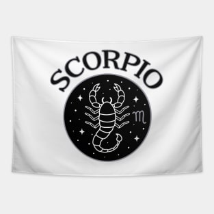 Scorpio Star Sign Zodiac Horoscope Cheeky Witch® Tapestry