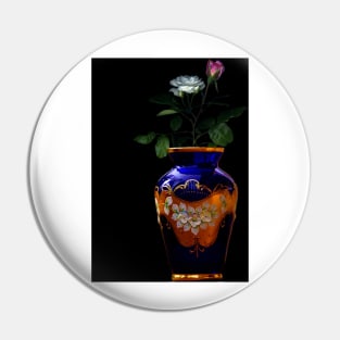 Roses Still Life Pin