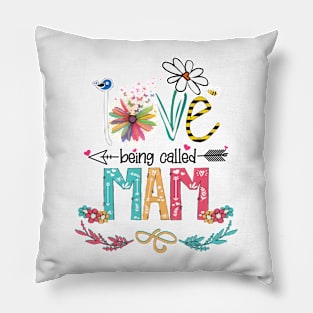 Love Being Called Mam Happy Mother's Day Pillow