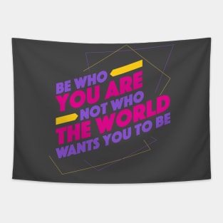 Creative Inspiring Quote Vector Tapestry