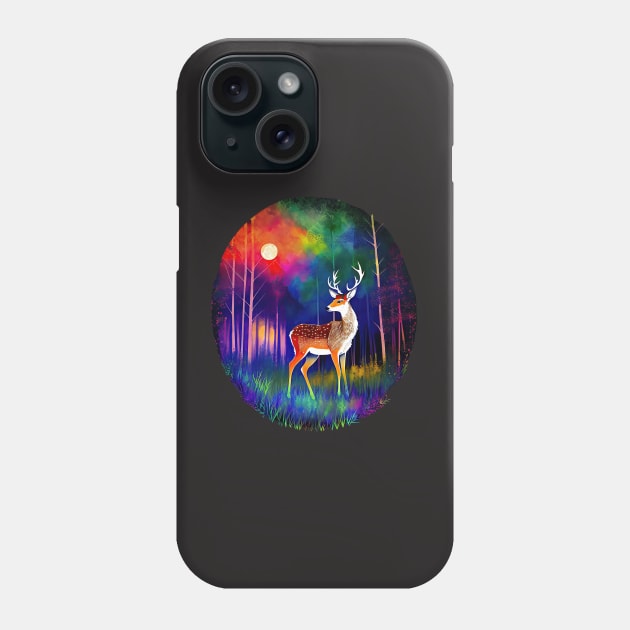 Magical Forest Deer 1 Phone Case by Alpenglow Workshop