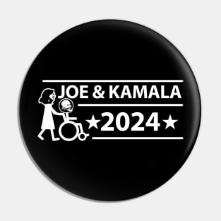 Joe and Kamala Humor 2024 Pin