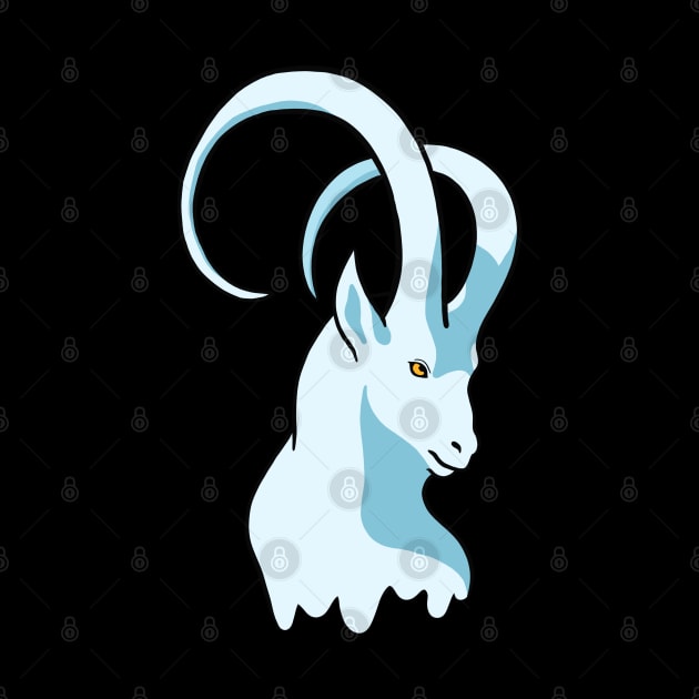 Capricorn Zodiac Sign - Blue Goat by isstgeschichte