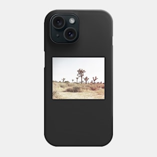 Cacti, Desert, Landscape, Sky, Nature print Phone Case