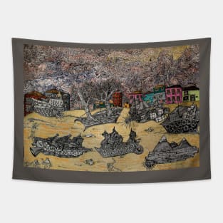 Shipwrecks Tapestry