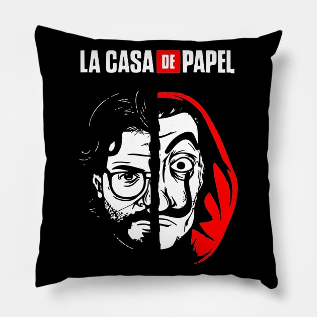La Casa de Papel Money Heist Pillow by OtakuPapercraft