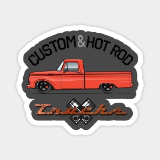 Custom Orange Magnet