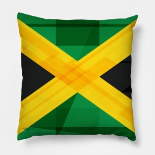 Jamaica flag Pillow