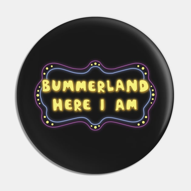 AJR "Bummerland Here I Am" Pin by NoahStDesigns