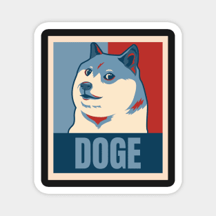 Doge Cheems Dog Poster Magnet