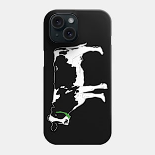 black and white cow Phone Case