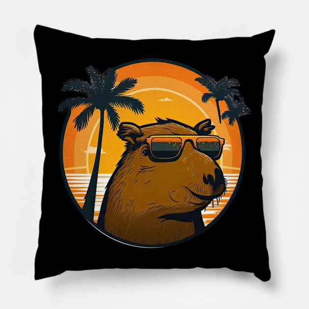 Capybara Pillow by JayD World