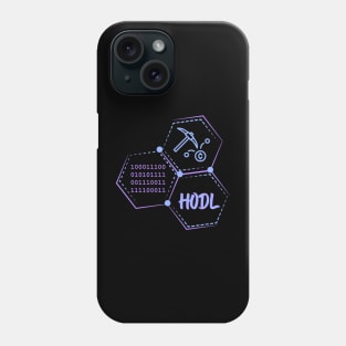 Crypto Trifecta: HODL Slots Design Phone Case