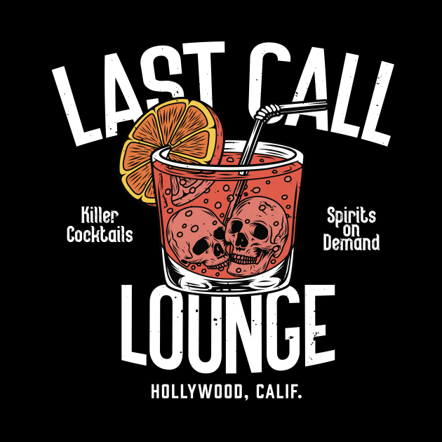 Last Call Lounge // Funny Skull Cocktail Bar // Killer Cocktails by SLAG_Creative