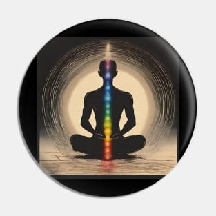 Meditation points Pin