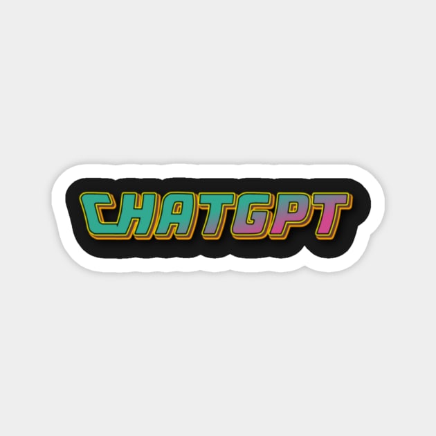 Colorful ChatGPT Magnet by Switch-Case