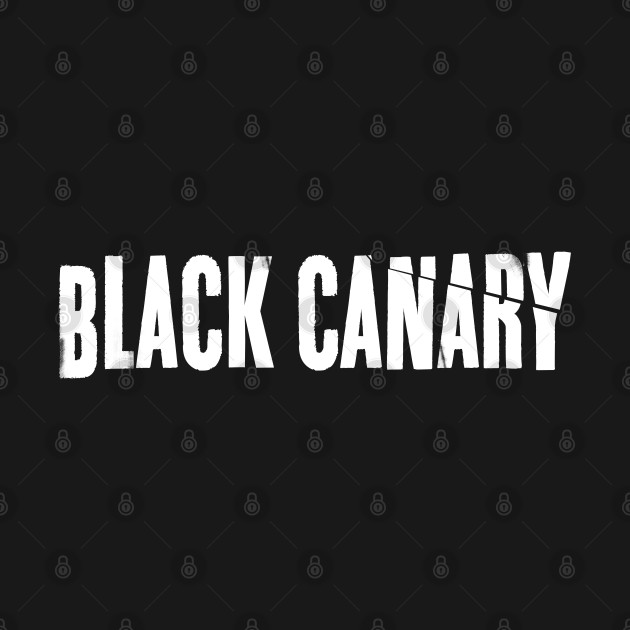 Discover Black Canary Band Logo - Black Canary - T-Shirt