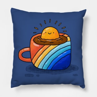 Sun in a Cup Pillow