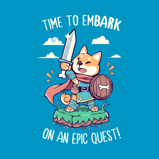 Time to EmBARK on an Epic Quest T-Shirt