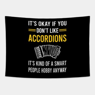 Smart People Hobby Accordion Accordionist Tapestry