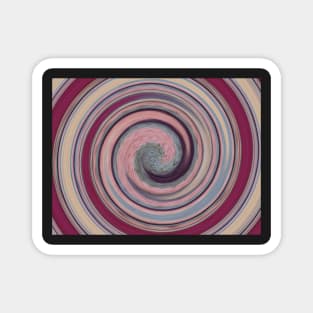 modern bright and vibrant modern swirls Magnet