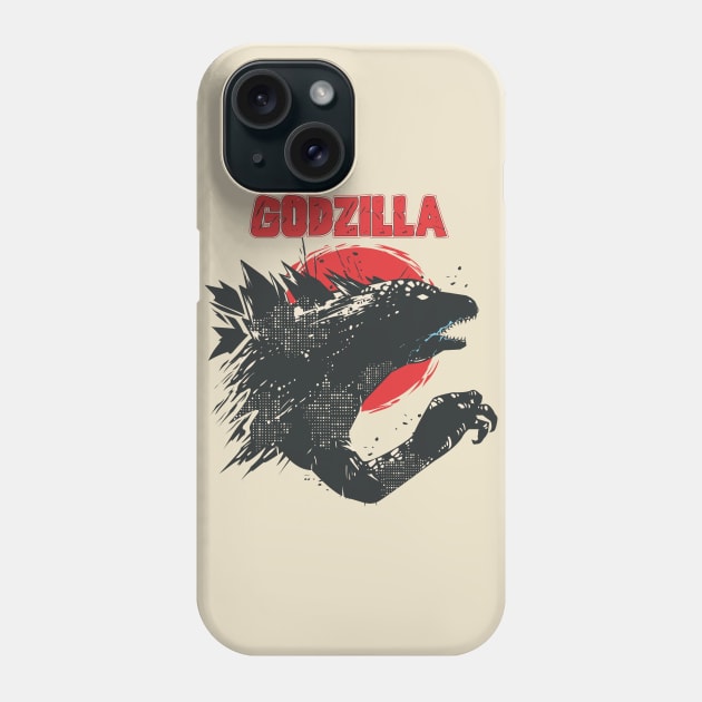 Godzilla Phone Case by Recapaca