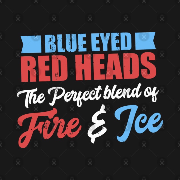 Blue Eyed Redhead The Perfect Blend Of Fire & Ice by tanambos