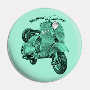 Vintage Vespa Pin