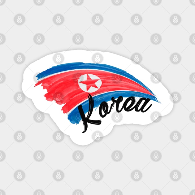 Korea flag Magnet by SerenityByAlex