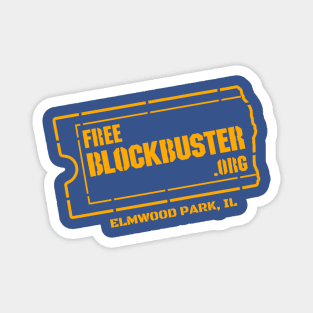 Free Blockbuster Elmwood Park Magnet