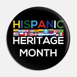 Hispanic Heritage Month Shirt Pin