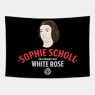 Sophie Scholl - The White Rose Resistance Heroine Tapestry