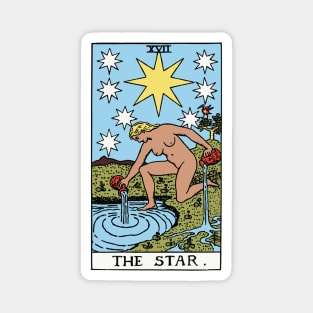 The Star Tarot Card Rider Waite Magnet