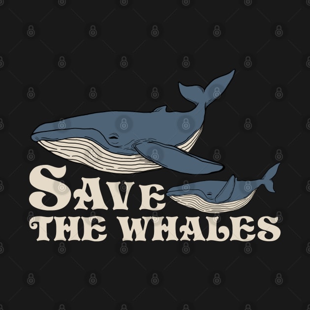 Save The Whales by Luna Illustration