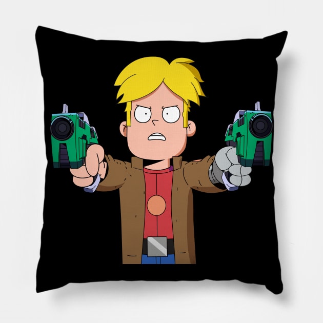 Gary Goodspeed Pillow by Plushism