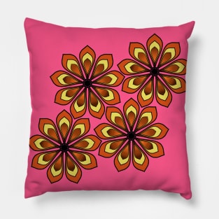 Geometric flowers Pillow