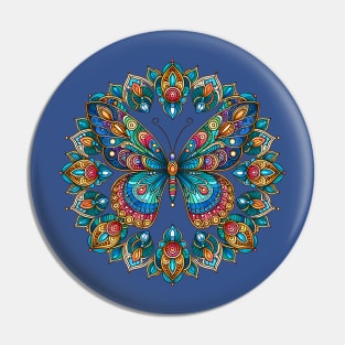 Mandala art Pin