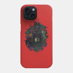 Lovecraft's Pantheon of Horrors  (By Alexey Kotolevskiy) Phone Case