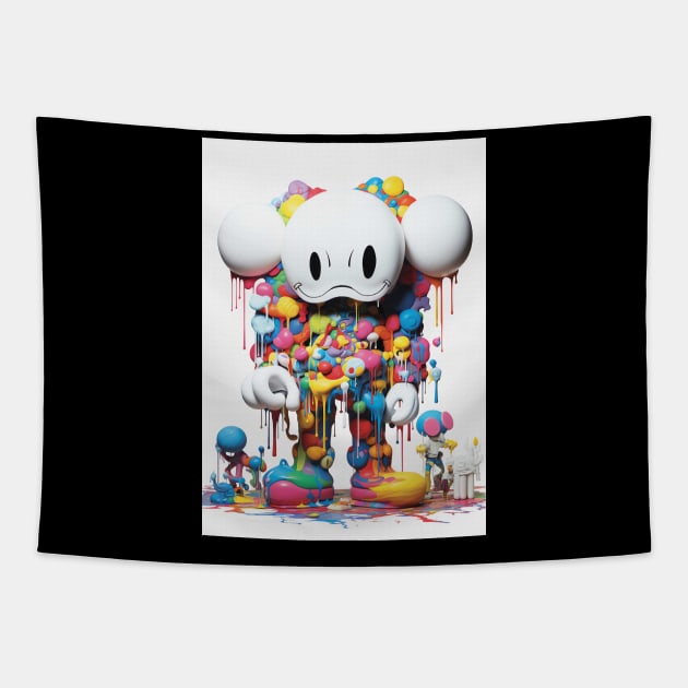 Kaws Hypebeast Duck Tapestry by Nenok