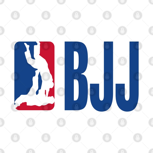 BJJ - Jiu Jitsu NBA logo parody by TopGameBJJ